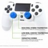 KontrolFreek FPS Freek Edge pour PlayStation 4 (PS4) et PlayStation 5 (PS5) | Joysticks haute performance | 1 convexe haut, 1 co