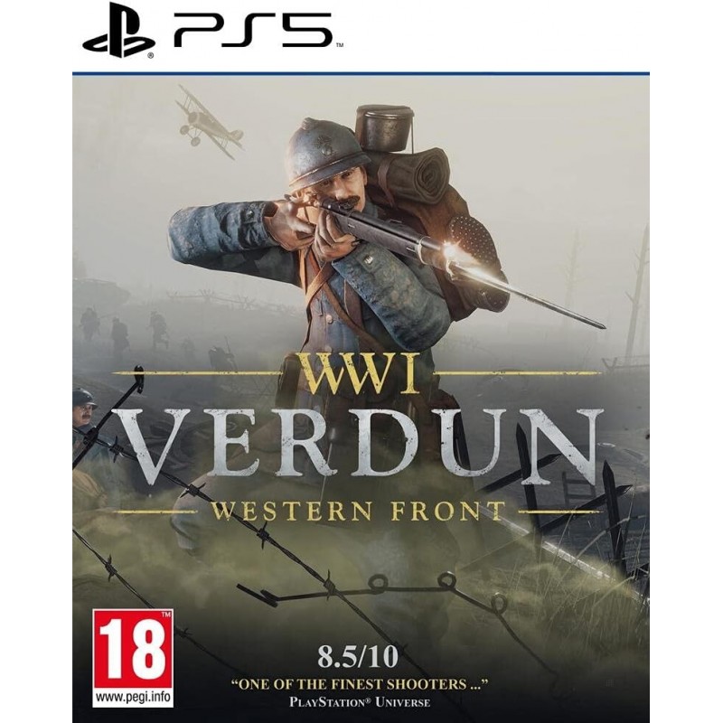 Jeu PS5 Front Ouest de Verdun de la Première Guerre mondiale