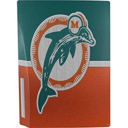 Skinit Decal Gaming Skin Compatible avec la console PS5 - Design vintage des Miami Dolphins sous licence officielle NFL