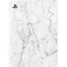 Skinit Decal Gaming Skin Compatible avec la console PS5 Design original en marbre blanc