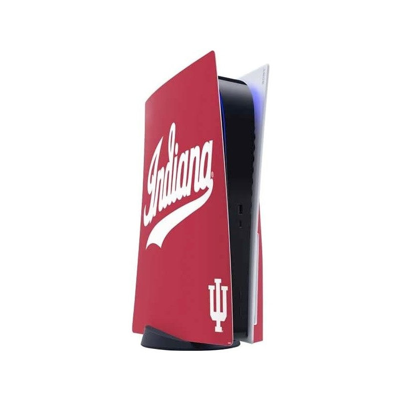 Skinit Decal Gaming Skin compatible avec la console PS5 - Design IU Hoosiers sous licence officielle