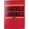 Skinit Decal Gaming Skin compatible avec la console PS5 - Motif rayé des Louisville Cardinals sous licence officielle