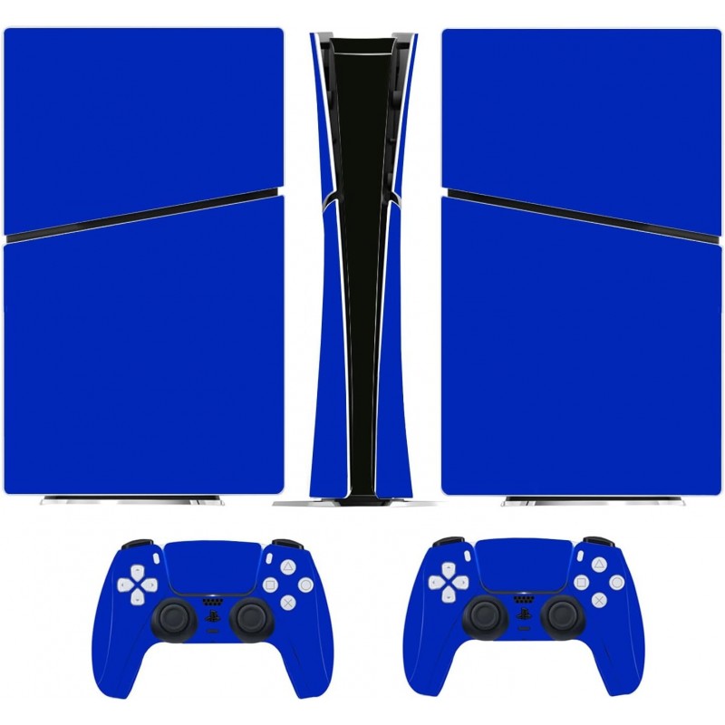 Autocollant pour PS5 Slim Digital, housse en vinyle pour console PS5 Slim Digital Edition, enveloppe de protection pour manette 