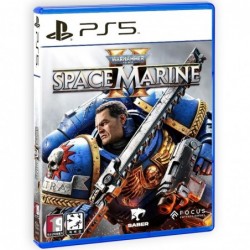 Warhammer 40,000 Space Marine 2 Steelbook + Sceau de pureté + Sous-main Édition coréenne [Support anglais] pour PS5