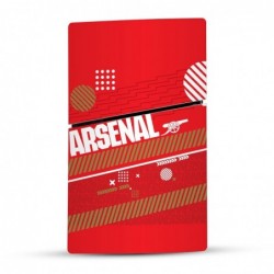 Autocollant en vinyle pour jeu avec logos Arsenal FC sous licence officielle Head Case Designs compatible avec la console Sony P