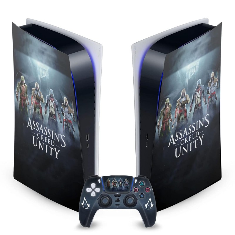 Head Case Designs Autocollant de protection en vinyle pour façade de jeu Assassin's Creed Group Unity sous licence officielle co