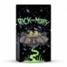 Autocollant en vinyle graphique sous licence officielle Head Case Designs Rick et Morty The Space Cruiser pour console Sony Play