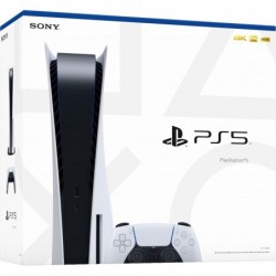 Console PS5 Playstation 5 Disc Version - Jeux sur TV 4K, sortie 8K 120 Hz, GDDR6 16 Go, SSD 825 Go, WiFi 6, Bluetooth_5.1