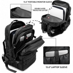 Sac à dos de jeu tactique compatible avec console PS5/PS5 Slim/PS4 et accessoires - Étui de transport de voyage et sac de rangem