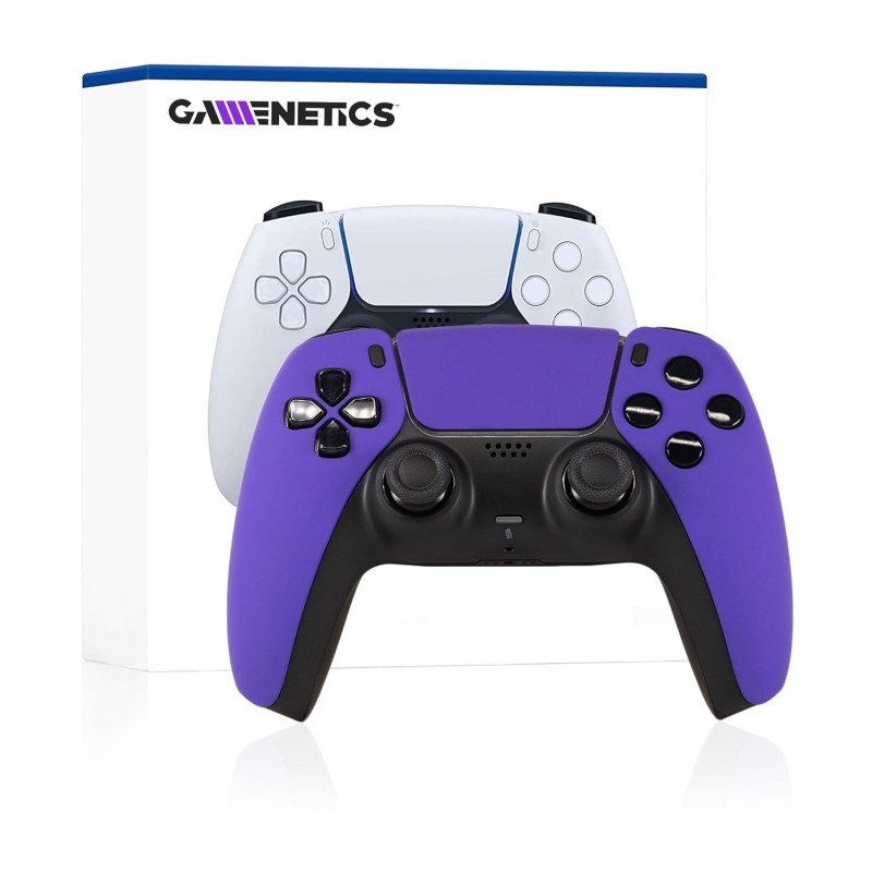 Manette Bluetooth sans fil officielle Gamenetics Custom USA America compatible avec la console PS5 - PC - Soft Touch - Non modif