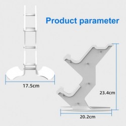 Support de contrôleur, support de casque de contrôleur de jeu pour Xbox Series XS/Xbox One/PS5/PS4/NS/PC/casque, support de casq