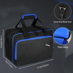 Jaffzora Étui de transport pour PS5/PS5 Slim, sac de rangement de voyage adapté à la console Playstation 5/Digital Edition/PSP p