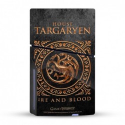 Autocollant en vinyle pour jeu vidéo HBO Game of Thrones House Targaryen, motif sceaux et graphismes, sous licence officielle, c