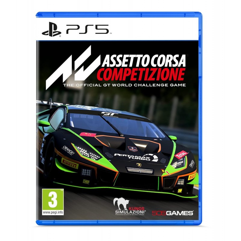 Assetto Corsa Competizione Racing Simulator, édition standard, PlayStation 5