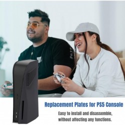 Plaques frontales d'édition de disque avec évents de refroidissement, coques de protection, panneaux de coque pour console PS5, 