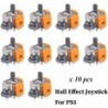 Joystick analogique de remplacement à effet Hall de qualité pour Xbox/PS5/PS4/Switch Pro-10 Packs. (10 Packs pour PS5)