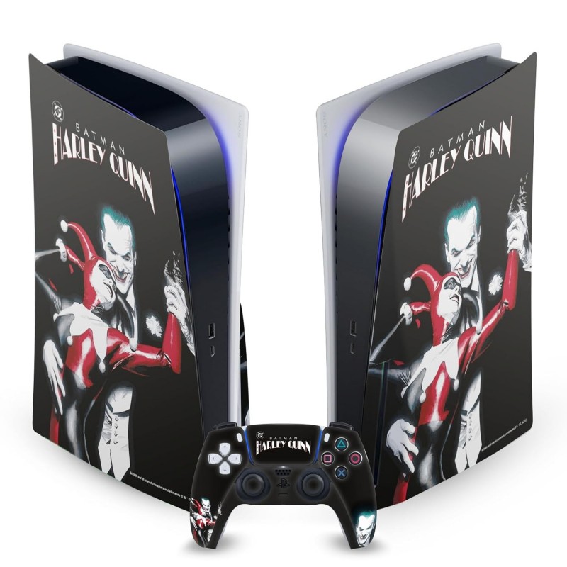 Head Case Designs Autocollant en vinyle pour façade de jeu sous licence officielle The Joker DC Comics Batman: Harley Quinn 1 Ch