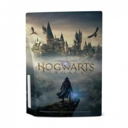 Head Case Designs Autocollant de façade en vinyle sous licence officielle Hogwarts Legacy Key Art Graphics pour console Sony Pla