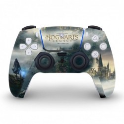 Head Case Designs Autocollant de façade en vinyle sous licence officielle Hogwarts Legacy Key Art Graphics pour console Sony Pla