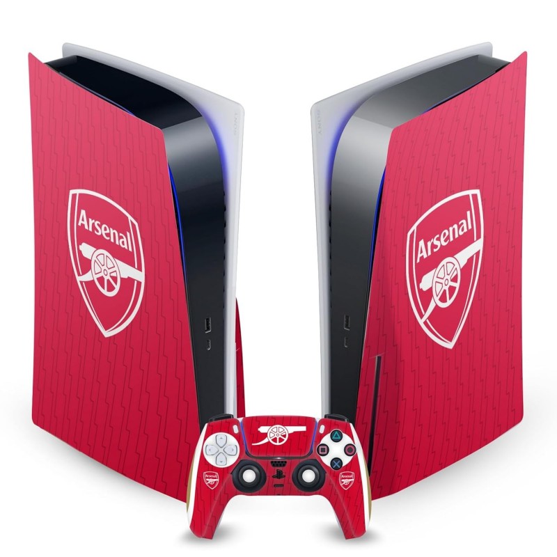 Autocollant de façade en vinyle pour kit d'écusson à domicile 2023/24 d'Arsenal FC sous licence officielle Head Case Designs com