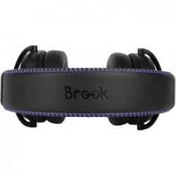 Casque sans fil Brook 2,4 GHz - Casque de jeu sans fil multiplateforme pour PS5, PS4, PC, Mac, Android et Switch, faible latence