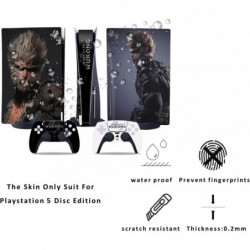 Skin PS5 Disc Version pour console et contrôleurs, autocollant en vinyle pour Play-Station 5, accessoires de protection pour PS5