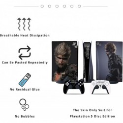 Skin PS5 Disc Version pour console et contrôleurs, autocollant en vinyle pour Play-Station 5, accessoires de protection pour PS5