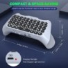 MoKo Mini clavier sans fil Bluetooth Chatpad pour PlayStation 5/Mini manette de jeu sans fil Bluetooth Chatpad pour PlayStation 