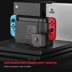 Adaptateur convertisseur clavier et souris VX2 AimBox pour Nintendo Switch, Xbox Series X/S, Xbox One, PS5 et PS4 avec connexion