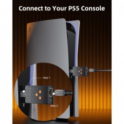 Convertisseur Mytrix pour PS5, prise en charge des contrôleurs Xbox Series X/S/One, PS5/PS4, Xbox Elite 1/2, Switch Pro sur les 