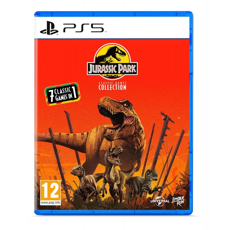 Collection de jeux classiques Jurassic Park en édition limitée - PS5