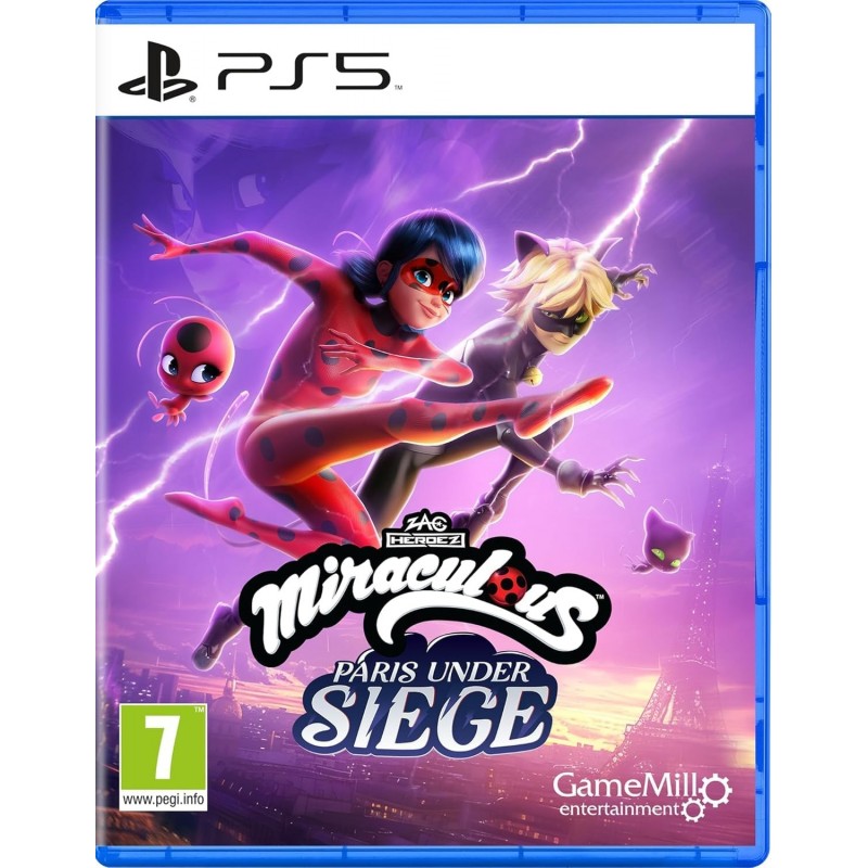 Miraculous Paris Under Siege - Compatible avec PS5 - UK PAL