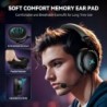 Casque de jeu filaire TECKNET avec micro, compatible avec PS5, PS4, Xbox, Switch, PC, Mac, ordinateur portable, iPad et mobile, 