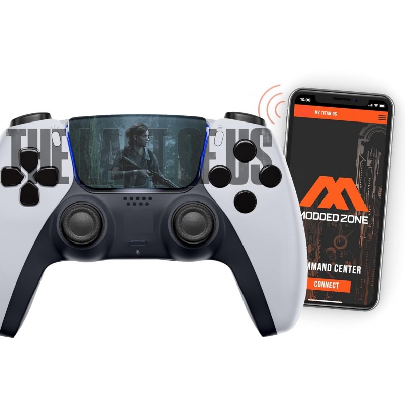 MODDEDZONE Dernier contrôleur personnalisé SMART Rapid Fire compatible avec PS5, tous les jeux de tir et plus