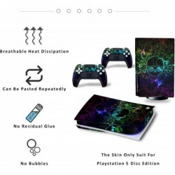 Skin PS5 Disc Version pour console et contrôleurs, autocollant en vinyle pour Play-Station 5, accessoires de protection pour PS5