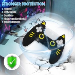 SIKEMAY Cat Paws Housse de protection antidérapante en silicone pour manette sans fil PlayStation 5 avec 2 poignées de pouce mig