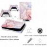 Skin PS5 Disc Edition Console et contrôleur, autocollants PS5 en vinyle pour console et contrôleurs Playstation 5, édition disqu