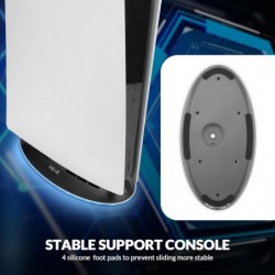 Support de refroidissement reiie avec deux ventilateurs de refroidissement pour console PS5, station de refroidissement avec lum