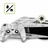 Autocollant de façade en vinyle marbré rose et doré Head Case Designs pour console Sony PlayStation 5 PS5 Disc Edition