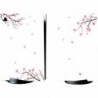 PlayVital Falling Cherry Blossom Full Set Skin Decal pour console PS5 Édition numérique, autocollant en vinyle pour manette PS5 