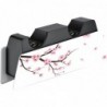 PlayVital Falling Cherry Blossom Full Set Skin Decal pour console PS5 Édition numérique, autocollant en vinyle pour manette PS5 